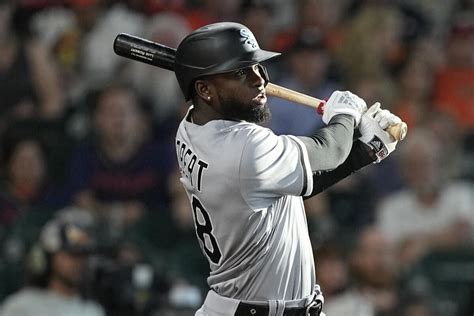 Luis Robert Jr. is showing his power early for the White Sox